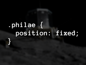 Philae code pun